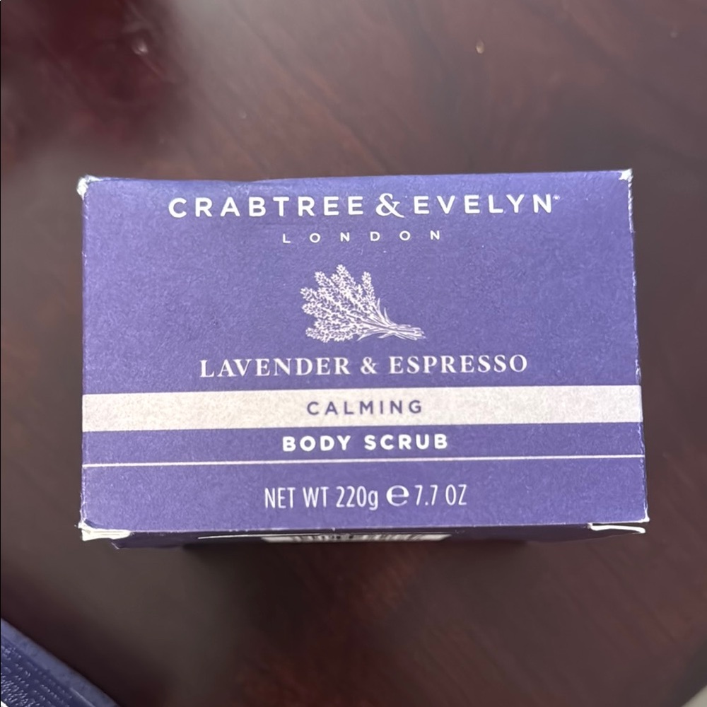Crabtree & Evelyn Lavender & Espresso Body Scrub